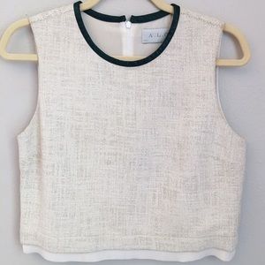 ALC Sleeveless Linen Top